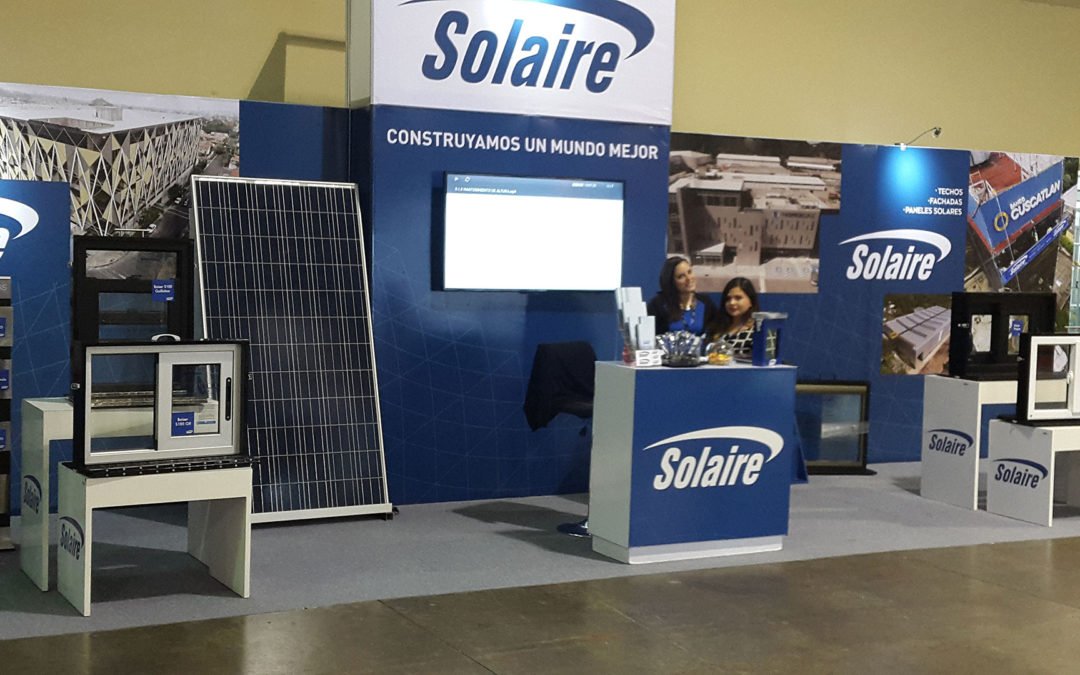 Solaire dijo presente en la Construexpo 2018